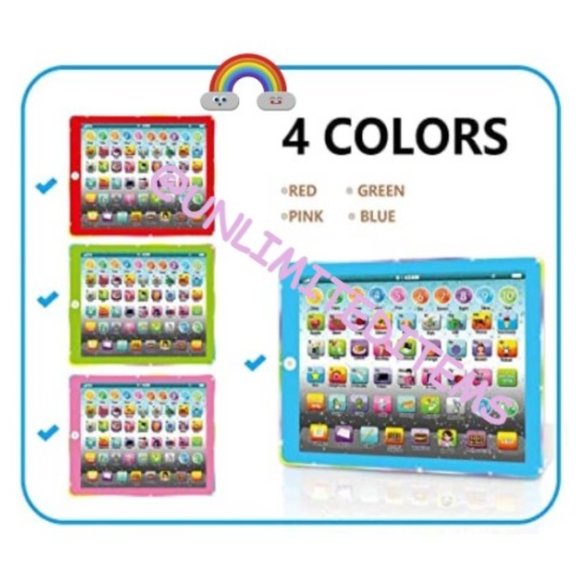 Tablets & Accessories | Kid Tablet Toddler Learning Pad With Lights ...